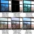Import Black static window film keep light out of room building window film from China