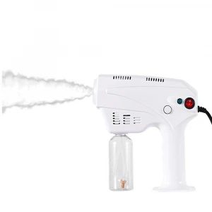 Blue Light Nano Steam Gun Hair Spray Machine Ultra Fine Aerosol Water Nano Mist Sprayer