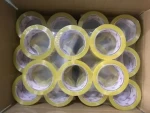 BOPP Sealing Clear Box Adhesives Transparent Sticky Carton Custom Shipping Customized Packaging Packing Tape