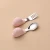 Import Boxed Baby feeder Training Spoon Short Handle Childrens Fork Spoon Short Handle Food Supplement Spoon Stainless Steel Tableware from China