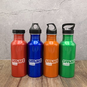 BPA free food safe Bicycle Aluminum Water Bottle with Screw Lid 500ml  600ml 700ml