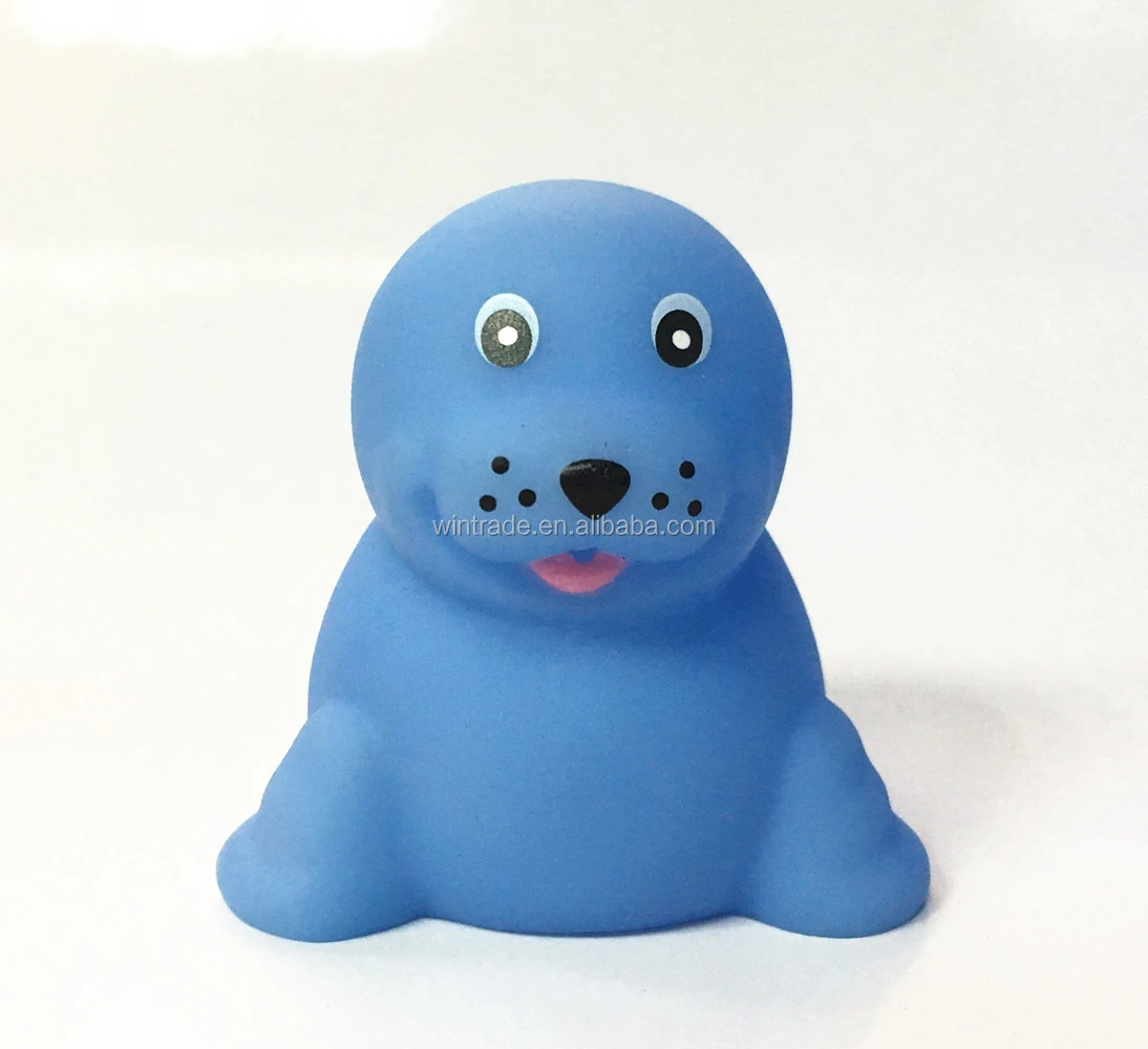 BPA free vinyl material sea squirters toy baby bath squirt toy