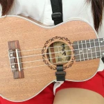 Brace Sling Suspender For 4 Strings Guitar 21/23/26 Inch Ukulele Strap Backable