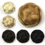 braided bun hairpieces, hair bun chignon, chignon hairpiece