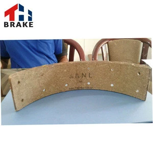 brake lining liner for canter Mitsubishi truck brake shoe with best price