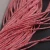 Import brand new design two color elastic ear rope 2 mm 3 mm width Nylon spandex colorful  dyed yarn blended from China