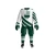 Import Breathable Anti-UV Hockey Jersey Sets Sublimation Team Name Logo High Quality Men Long Ice Hockey Uniform from Pakistan