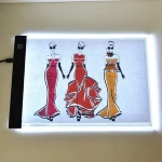 Brightness Adjustable School Used Drawing Writing Electronic A4 LED WhiteBoard