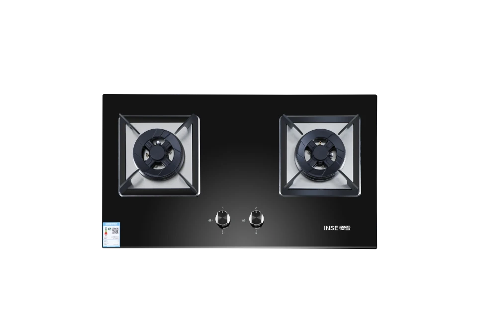 Built-in gas hob/gas stove/gas cooker/Tempered Glass/ 2burners/QB1920