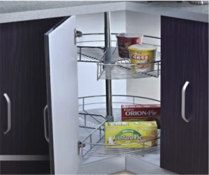 Cabinet hardware Kitchen accessories 270 degree Revolving Basket 900 Cabinets