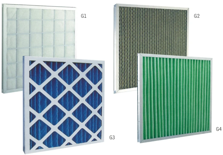 Cardboard Frame Clean Room Activated Carbon Air Filter