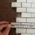 Import carrara white 1inch by 2 inch Bianco brick mosaic tile from China