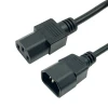 CCC/VDE/UL 3 Prong IEC Electric Extension Cable Female To Male AC Computer Monitor C13 C14 Connector Power Cord