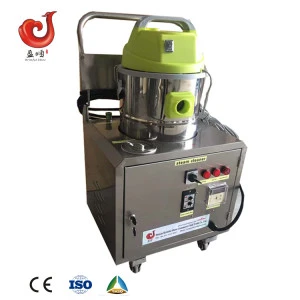 CE 3KW/4KW/6KW/12KW 6-15bar No Boiler Mobile Steam Car Wash Machine With Vacuum Cleaner