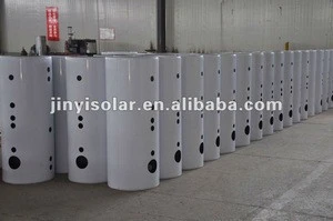 CE Certification Hot Sale 200 Liters Stainless Steel Double Coils Solar Cylinder For Europe
