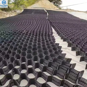 cellular confinement system smooth and textured plastic hdpe geocells for soil