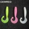 CEMREO 5cm Full water Tail Worms Soft fishing lure