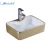 Import Ceramic materials gold decorative wash basin from China