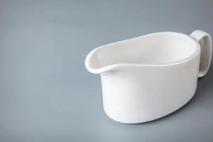 Ceramics White Gravy Boat