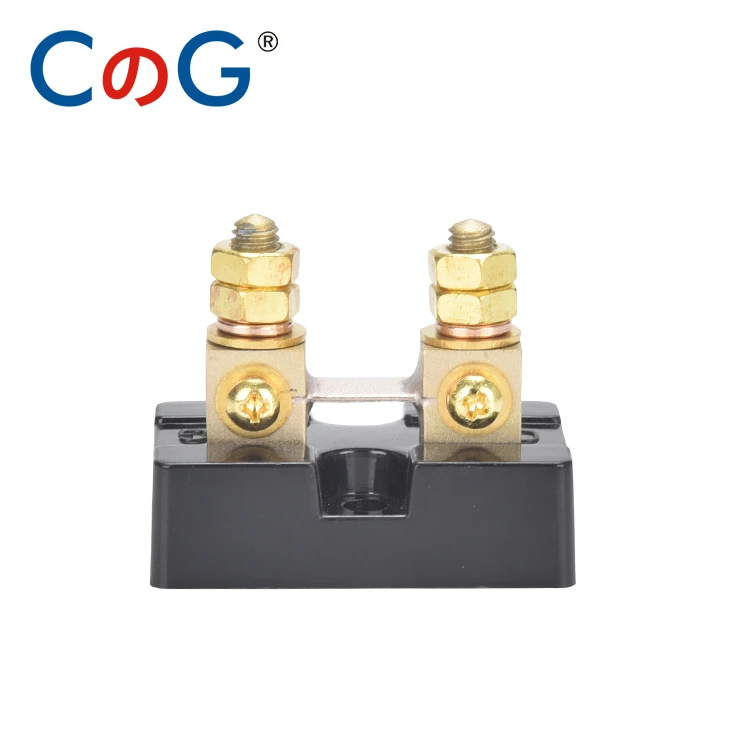 CG USA Type FL-15 1-125A 75mV Sensing Measuring Base DC Copper 0.01 ohm Shunt Resistance For Current Analogue Panel Meter