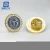 Import Cheap custom zinc alloy metal gold emblem,pin badge from China