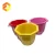 Import Cheap customize circle large trays plastic flower pot from China