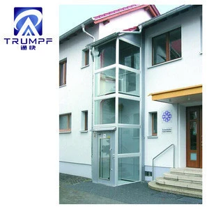 Cheap Outdoor Sightseeing Glass Home Elevator/Residential Lift