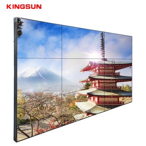 Cheap price 4K 65 inch 8mm DID lcd video wall indoor advertising screen