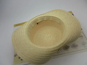 Cheap price custom Promotion personalized raffia cowboy straw hats