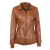 Import cheap price keep warm PU Leather Winter Women Jacket with Hoody Insert from China