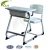 Import Cheap steel table chair/metal student desk chair set/school furniture price list from China