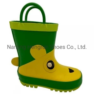 Children 3D Waterproof Rubber Rain Boot 2021
