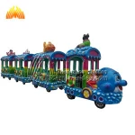 children 4 carriages trackless train mini train for children