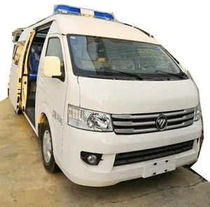 China 4x2 gasoline ambulance emergency vehicles, LHD / RHD ambulance for sale