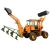 Import China CE brand new backhoe best compact tractor backhoe front loader small backhoe loader price list from China