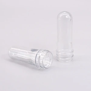China Clear Pet Preforms 28mm 16grams For Lotion Toner Bottles