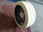 China hydraulic scissor lift table parts 12x4 16x5 15x5 with wheel rims from factory directly