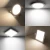 China Led Lighting Ceiling Slim Recessed Panel 6W 12W 15W 18W Square Round Indoor Light