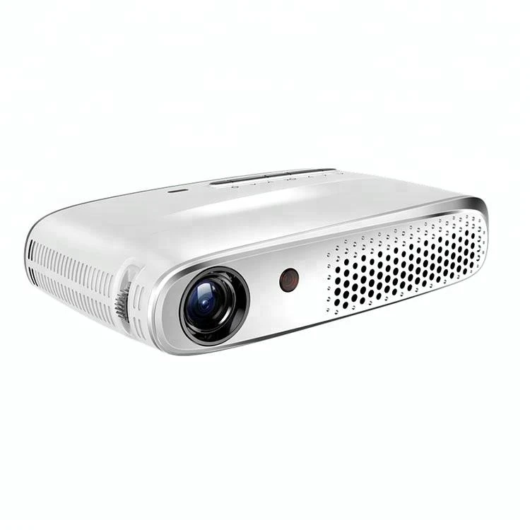 China Smart mini Android Projector WIFI 1080P Pico pocket LED 3D projector with 2250 lumens Lumens Brightness