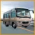 Import chinese bus 36 seater LISHAN bus double door city bus for sale from China