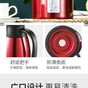Chinese factory stainless steel thermo coffee pot manufacturer in low price