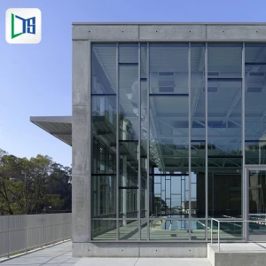 Chinese Manufacturer Aluminium Thermal Insulating Curtain Walls with Visible Frame