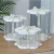 Import Clear Round Square Tall Transparent Cake Box PET Plastic Wedding Birthday Party Dessert Pastry Gift Cake Packing Box With Window from China