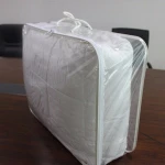 clear vinyl pvc zipper bags with handles