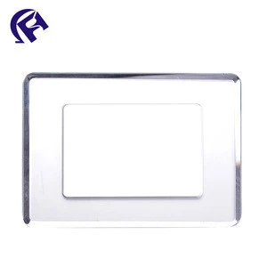 CNC machine processing touch panel glass, glass screen protector cover with small size tolerance