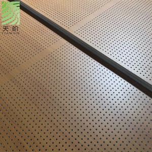 CNC Noise Killer Sound Proofing Series Proof Wall Board Decorative Outdoor Soundproofing Wood Acoustic Grooved Panel