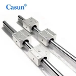 cnc parts for machine SBR16 / SBR12 / SBR20 + 4pcs SBR linear bearing blocks for cnc rail