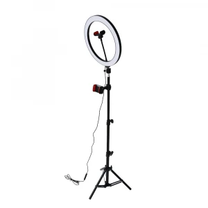 Color modes/Brightness/Height Adjustable LED Studio Light 12 Photography Filling Light Tik Tok Stand