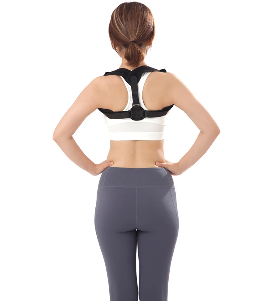 Comfy Brace Posture Corrector Back Brace for Men and Women Fully Adjustable Straightener for Mid Upper Spine Support