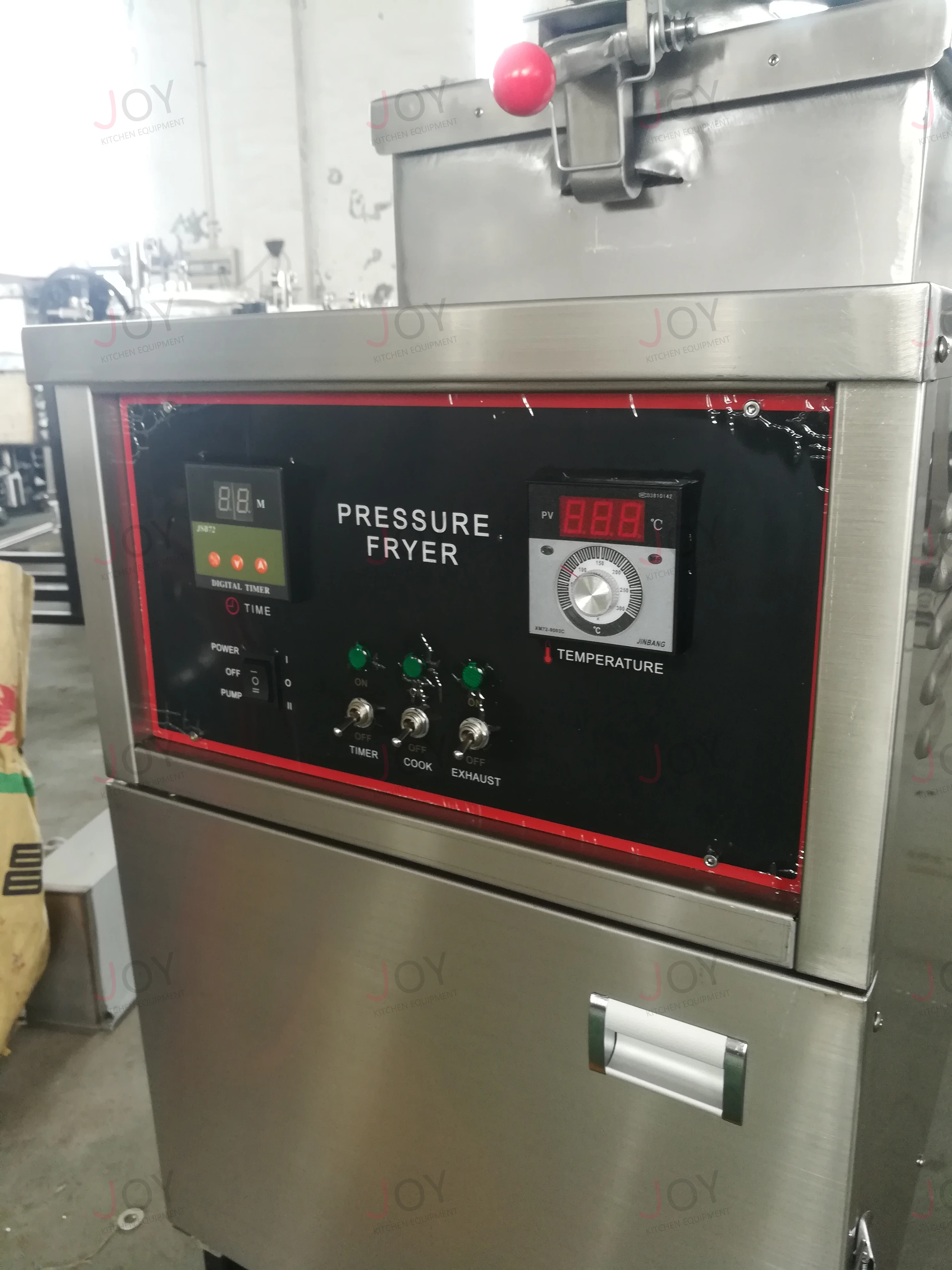 Commercial Electric Chicken Pressure Fryer Machine Good Price Without Oil Pump